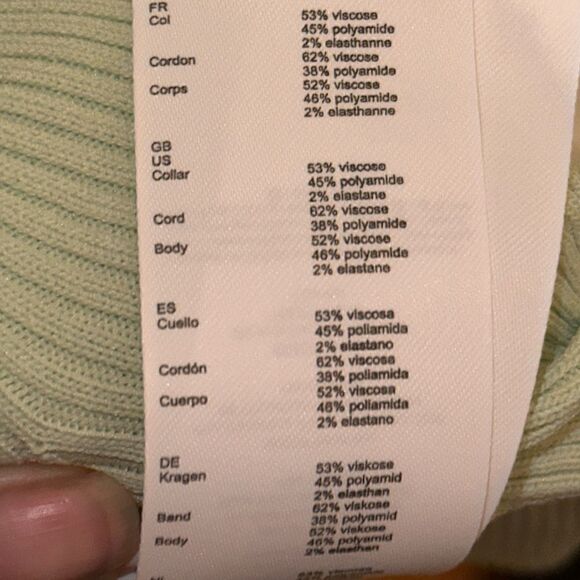 MAJE NWT Ribbed Tie Back Midi Dress Size Large - Picture 14 of 16